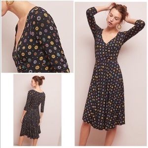 Anthropologie Maeve Archival Faux Wrap Dress